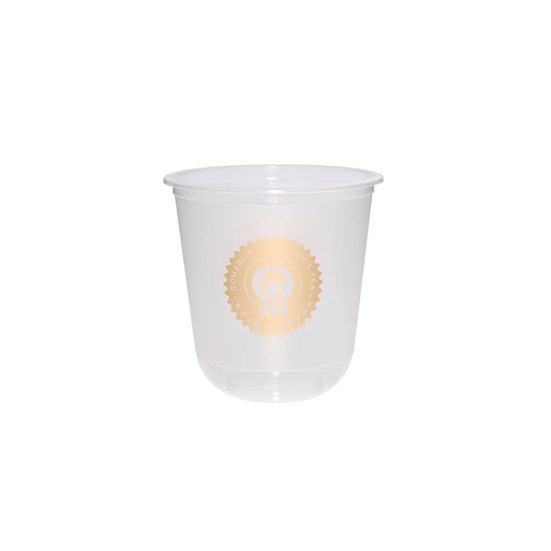 360ml PP Injection U Cup Milk Tea Bubble Boba Tea Cup - 89mm CaliberPP-360-90U