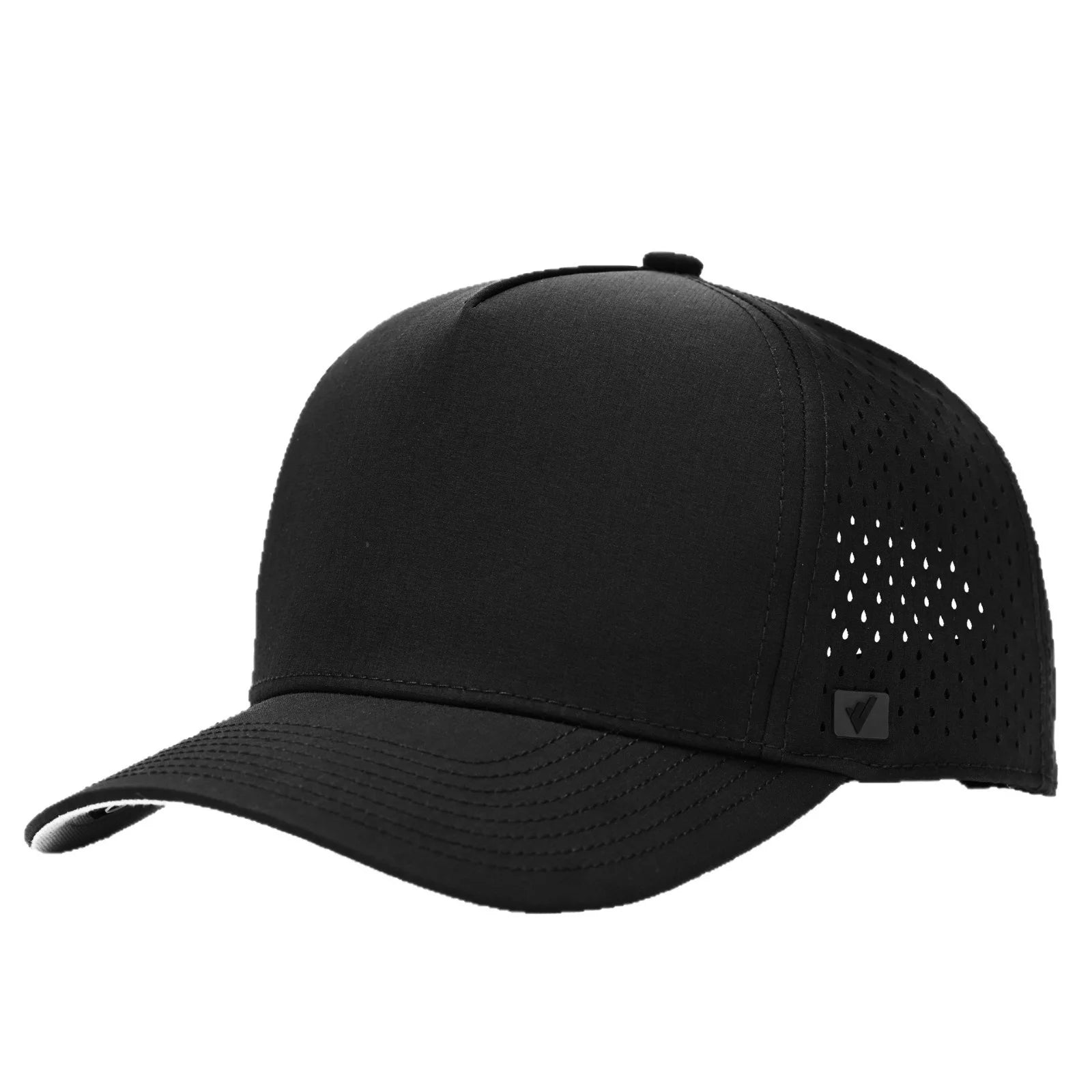 Custom OEM Breathable Silk Screen Printed Baseball Cap High-top Men's Mesh Polyester Adjustable Summer Four Seasons Sports