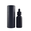 OEM ODM Guangzhou Black Color Cosmetic Body Hair Essential Beard Oil Roll-on Glass Bottle Empty Durable Roller Dropper 100pcs