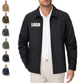 Affordable Custom logo Winter Windbreaker Jacket Without Hood Jacket with logo Outdoor Jackets Men