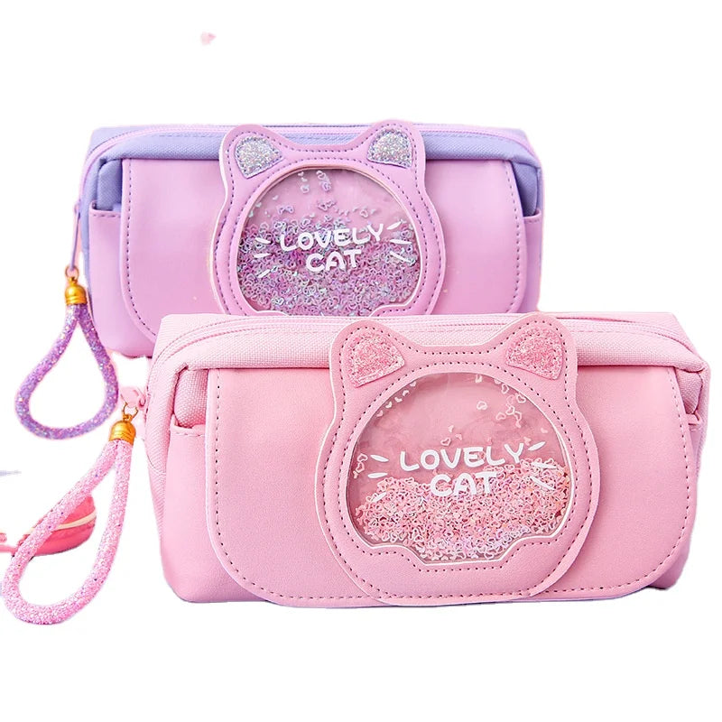 New Large-capacity Pencil case Stationery  for Primary School Students  Pencil Bag for Junior High School Students Pencil case