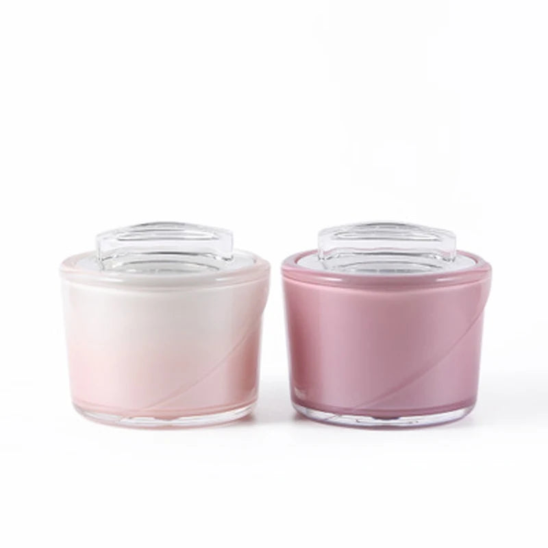 10g in Stock Ready to Ship Sengmi E69-10g Luxury Purple Acrylic Cream Container for Cosmetic Packaging
