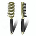 Good Price Anti-Static Vent Hair Brush for Men Drying and Styling with Comfortable Rubber Handle
