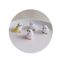 Plastic Miniature Birds Animal Simulation Feather Birds Models DIY Wedding Home Garden Decoration Supplies Random Color