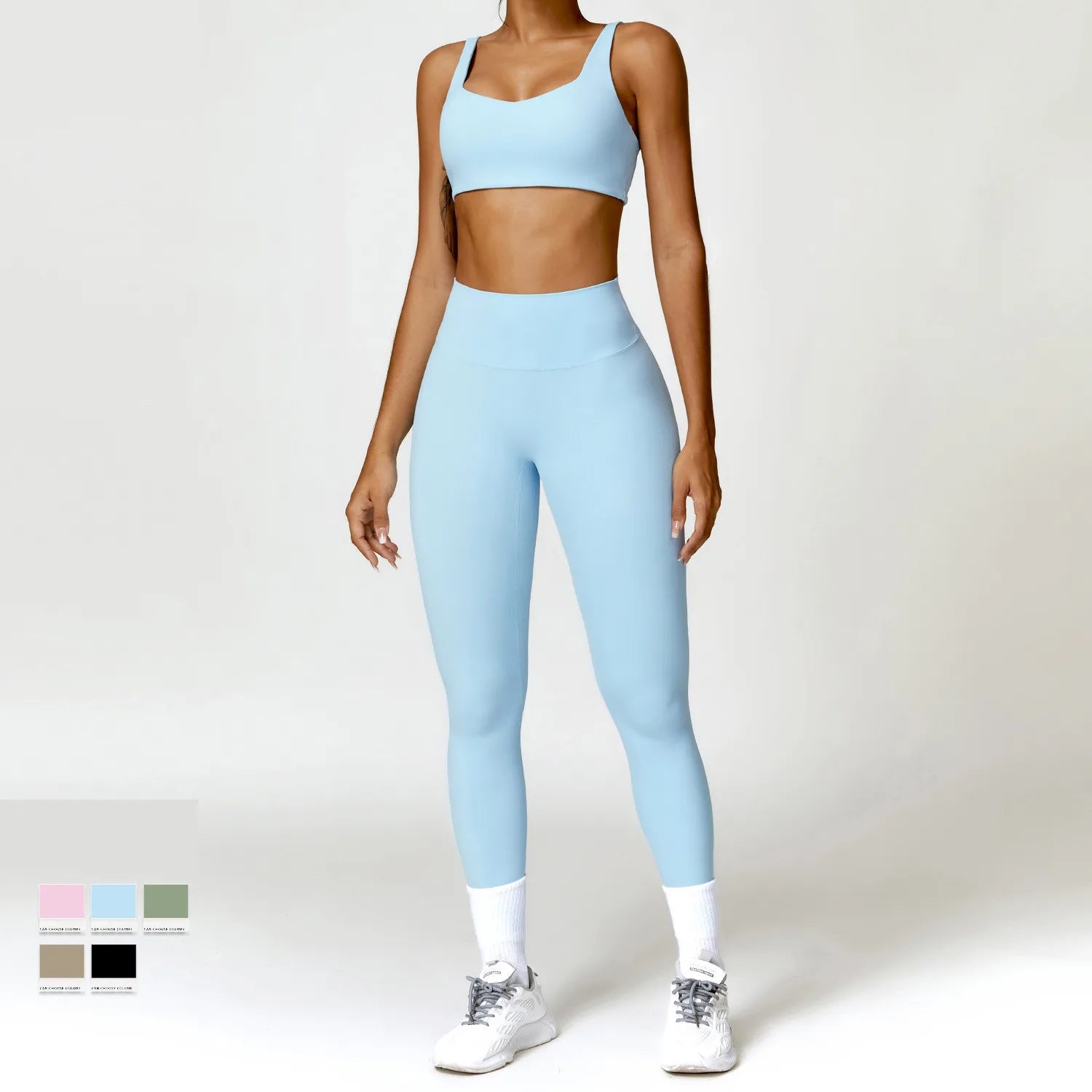 New Custom Active Wear Yoga Suit Set Fitness Yoga Women 3 Piece Jogger Set Sportswear Gym Fitness Sets