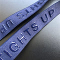 Factory Silicone Elastic Webbing Nylon Polyester Non-slip Silicone Elastic Shoelace Band With Silicon Grip Dots