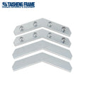 TS-K331 Aluminum Alloy Frame Angle Corner Bracket 135 Degree Photo Frame Angle Corners Connector Hardware