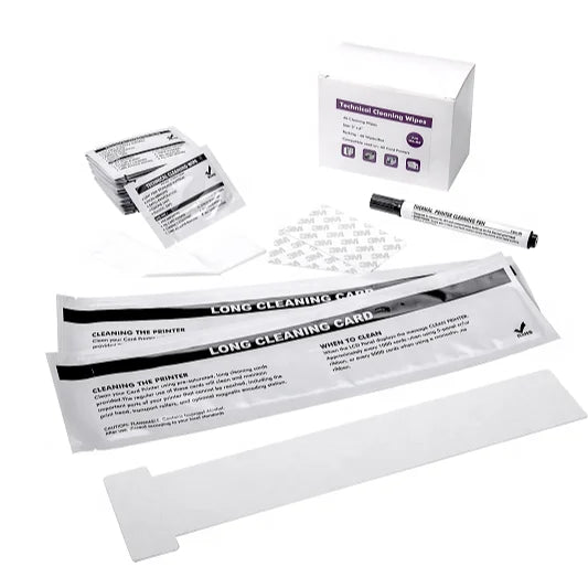 Ready to Ship Evolis Compatible ACL002 Advanced Cleaning Kit for Primacy/Zenius/Elypso Printers China Origin Neutral Packaging