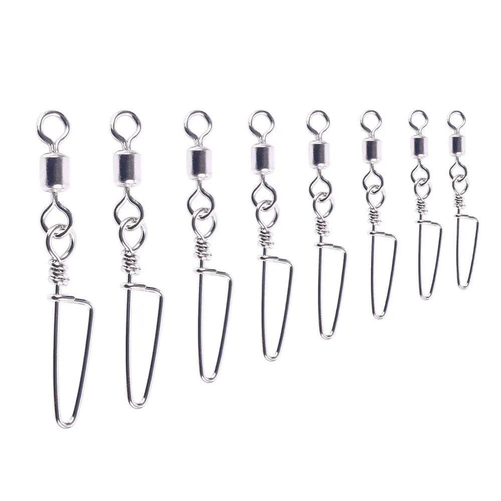 2022 Stock Fast Delivery SS006 Swivel Coastlock Snap Connector Essential Fishing Accessories