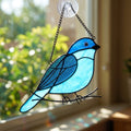Drop-shipping Bird Stained Glass Window Decoration Home Decor Garden Natural Raw HandCrafts Sun Catcher