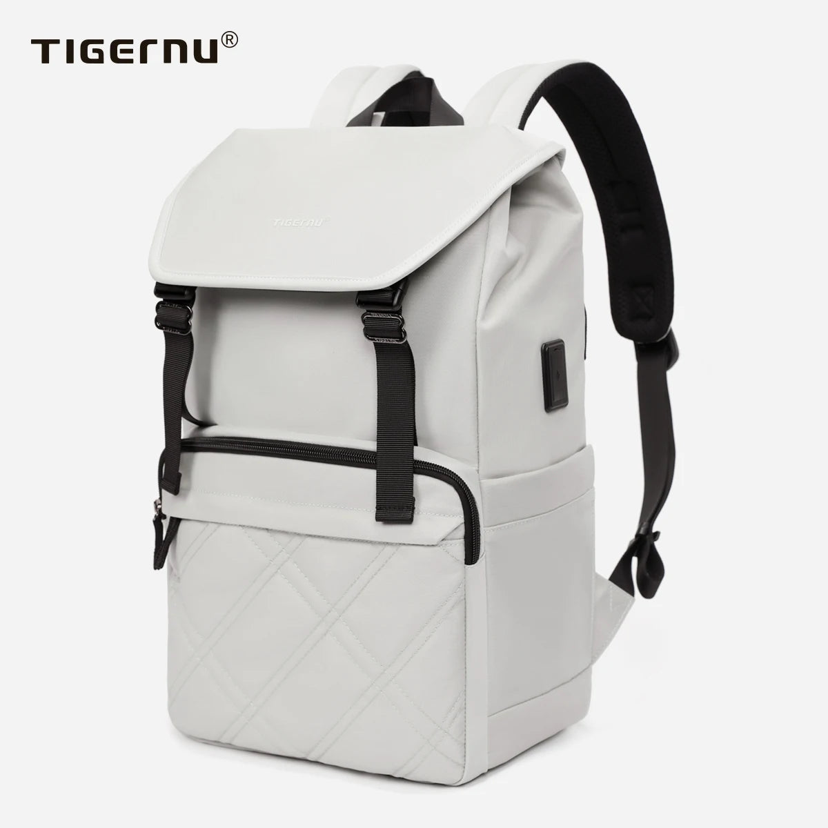 Tigernu T-B9381 Waterproof 16L Large Capacity Women's Fashion Backpack with Zipper Closure for School Use