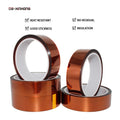 2- High Temperature Resistant Heat Transfer Thermal Sublimation BGA Electrical Pi Film Silicone Adhesive Kaptons Polyimide Tape