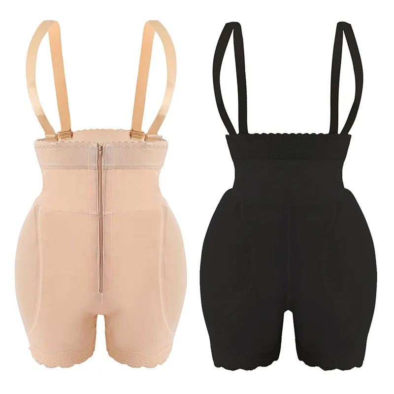 High Waist Body Shaping Breasted Zipper Belly Closing Pants Corset Waist Beautiful Body Buttock Lifting Pants