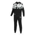 Latest Sublimation Printing Polyester Fashion  Sweatshirt Logo Tracksuit Sweatpants and Hoodie Set Gym