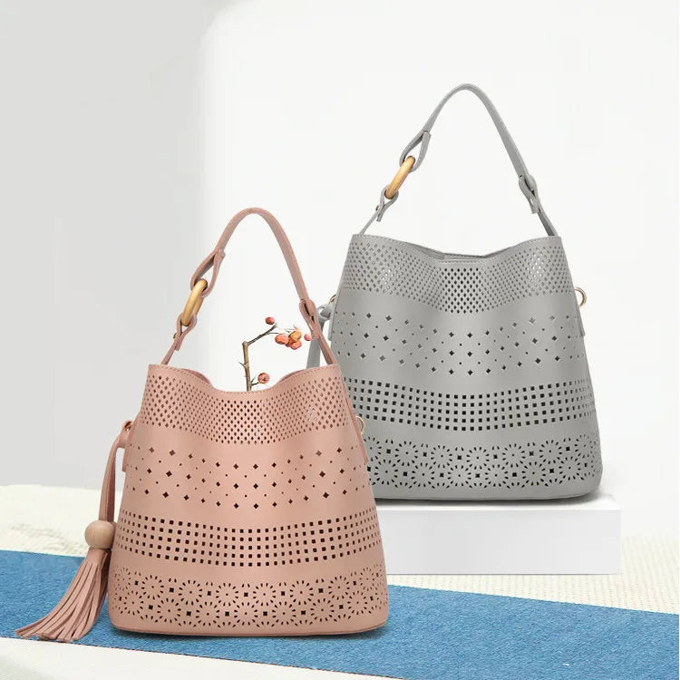 New Product Hot Sale Fashion Trend Hollow Flower Crossbody Bag Women Handbag 2025
