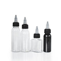 Cosmetic Package Plastic PET Twist Sauce Dropper Bottles Squeeze Bottle with Nozzle