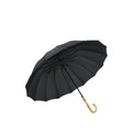 Bamboo Handle Fantastic Umbrella New Japanese  Bamboo Handle Black Umbrella