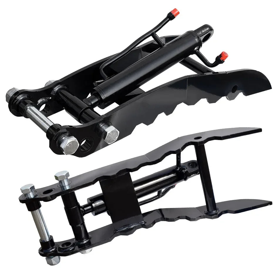 Mini Excavator Attachments 1-3 Tons Hydraulic Thumb Clamp Digger Small River Desilting Rock Gripper Construction Bearing
