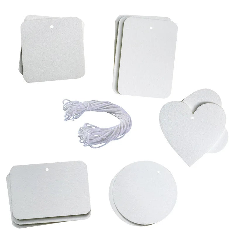 RubySub Felt Double Sides Sublimation Air Fresheners Blanks Custom Car Air Freshener Hanging Home Decoration
