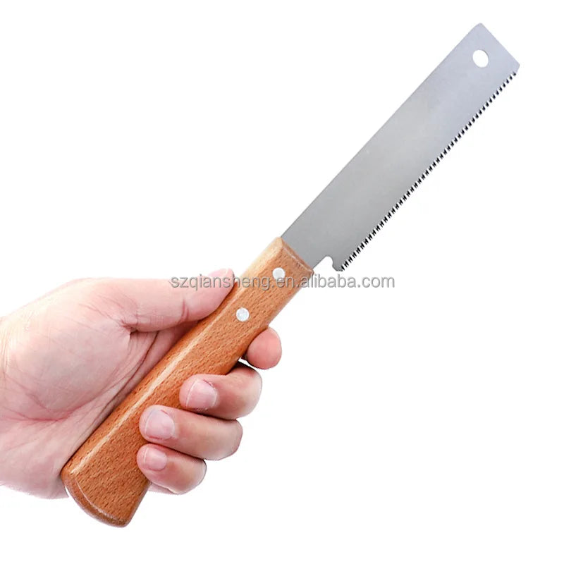 12 Inches Mini Hand Saw for Woodworking SK5 Carbon Steel Tenon Fine Tooth Wooden Handle Saw DIY Hand Tools