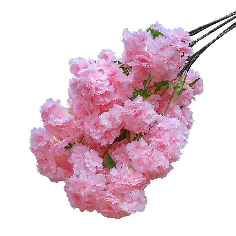 Cherry Blossom Decoration for Weddings Fake Cherry Blossoms Used to Decorate Shopping Malls Hanging Ceiling Decoration Scattered