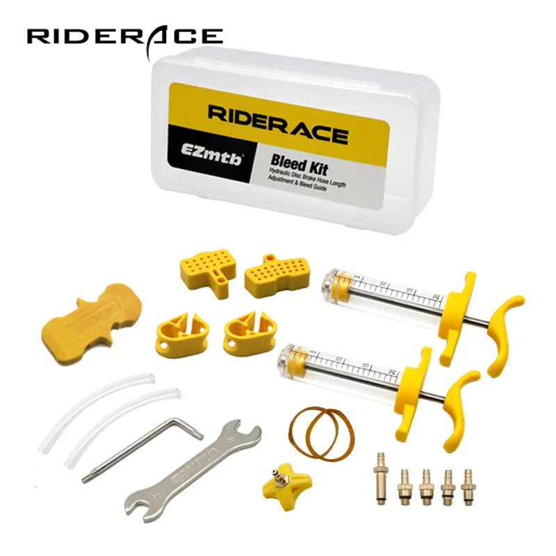 RIDERACE Bicycle Brake Tool For S4 Bike bleeding Edge Code Guide RSC R Level ULT Red eTap Hydraulic Disc Bleed Repair Tool Kit