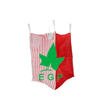 EGP Woven Breathable Big Bag Jumbo Bag Factory Pp for Firewood Loading 1000kg 1500kg Acceptable Customized Accecptable 100% Pp