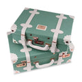 Professional Custom Pu Leather Woman Travel Small Organizer Beauty Fashion Style Case Makeup Travel Box Gift Packing Embossing