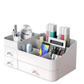 Multifunctional Office & Cosmetic Organizer Rectangle Plastic Storage Box for Cosmetics & Office Items