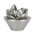 Gold Hammered Insulated Double Layer Stainless Steel Ice Cream Bowls Japanese Ramen Bowls