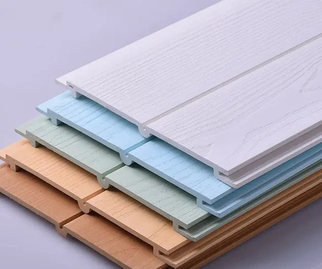 3D Wood Plastic Composite Panel/Wall Siding/Decorative Wall Covering-Traditional Design Waterproof for Commerce Entertainment
