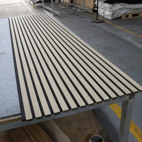 Modern High-end Waterproof Flame Retardant and Sound Insulation HDF Board Acoustic Panels Felt Acoustic Panel