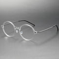 6523 Round Titanium Ultralight Eye Glasses Spectacle Design Glass Optical Frames Eyewear Eyeglasses Frames