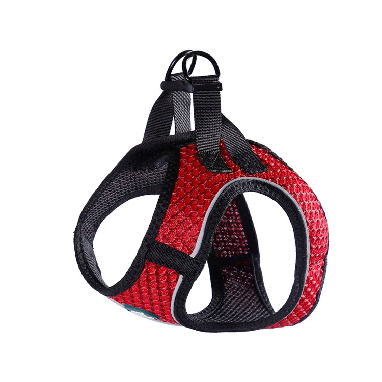 MIDEPET Custom Pet Accessories Dog Harness Wholesale Soft Mesh with Reflective Durable Polyester