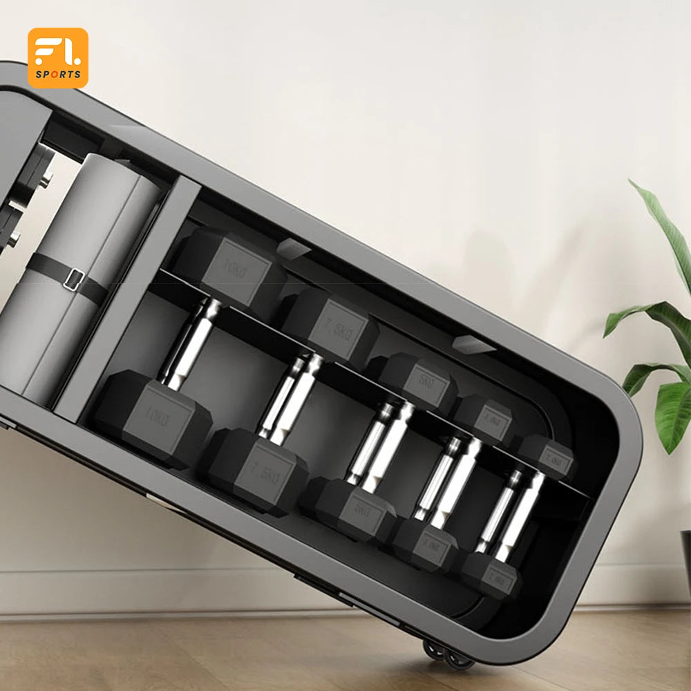 New Arrival Flat Workout Bench Gym Box With Storage Adjustable Multi Functional Dumbbell Storage Bench