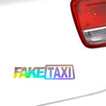 TAXI Vinyl Decal Bumper Sticker JDM FAKETAXI Car Windows Outdoor Gift Die Cut Decals Latop Window Glass Vinyl Sticker