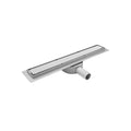 JRUIZ Modern 360 Degree Rotating Linear Shower Drain with Brushed SS 304 60cm/24inch Anti-Corrosion & Easy Clean