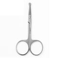 Wholesale Makeup Scissors Small Stainless Steel Nose Hair Scissor Professional Rounded Nose Hair Safety Scissor