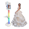 Wedding Party Selfie Digital Photobooth Shell With 15.6 Inch Touch Screen Camera and Printer Foto Box Dslr Photo Booth Machine