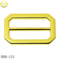 Latest Luxury Professional Waterproof Backpack Hardware Wholesome Gold Logo Decorative Bags Buckle with Metal Ring Adjuster