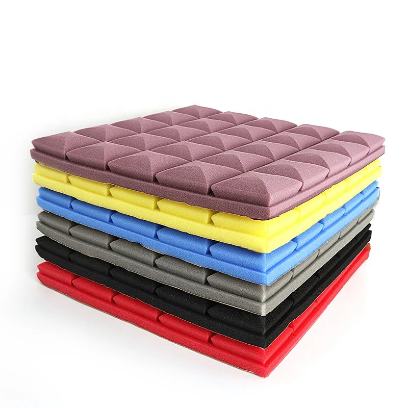 Wholesale 30*30cm Studio Acoustic Panels Pet House Mushroom Head Foam Board for Sound Insulation and Noise Reduction