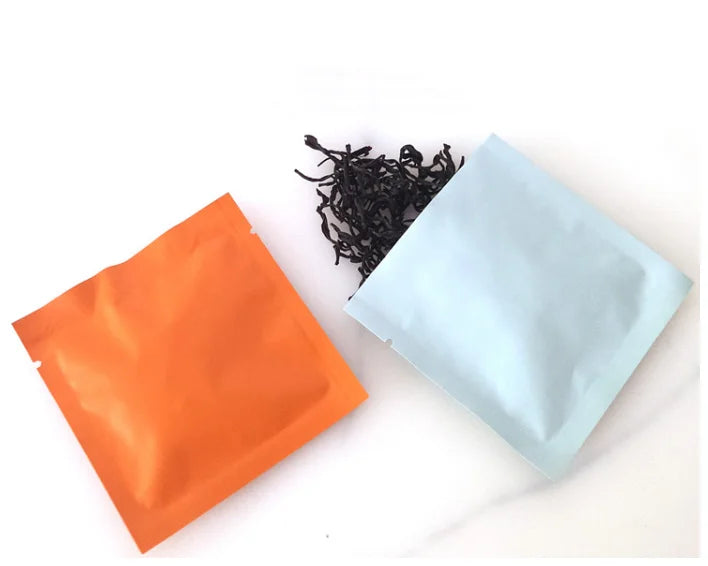 Small Quantity Custom Printing Heat Seal Tea Packaging Bag Empty Individual Wrap Tea Sachet Bags