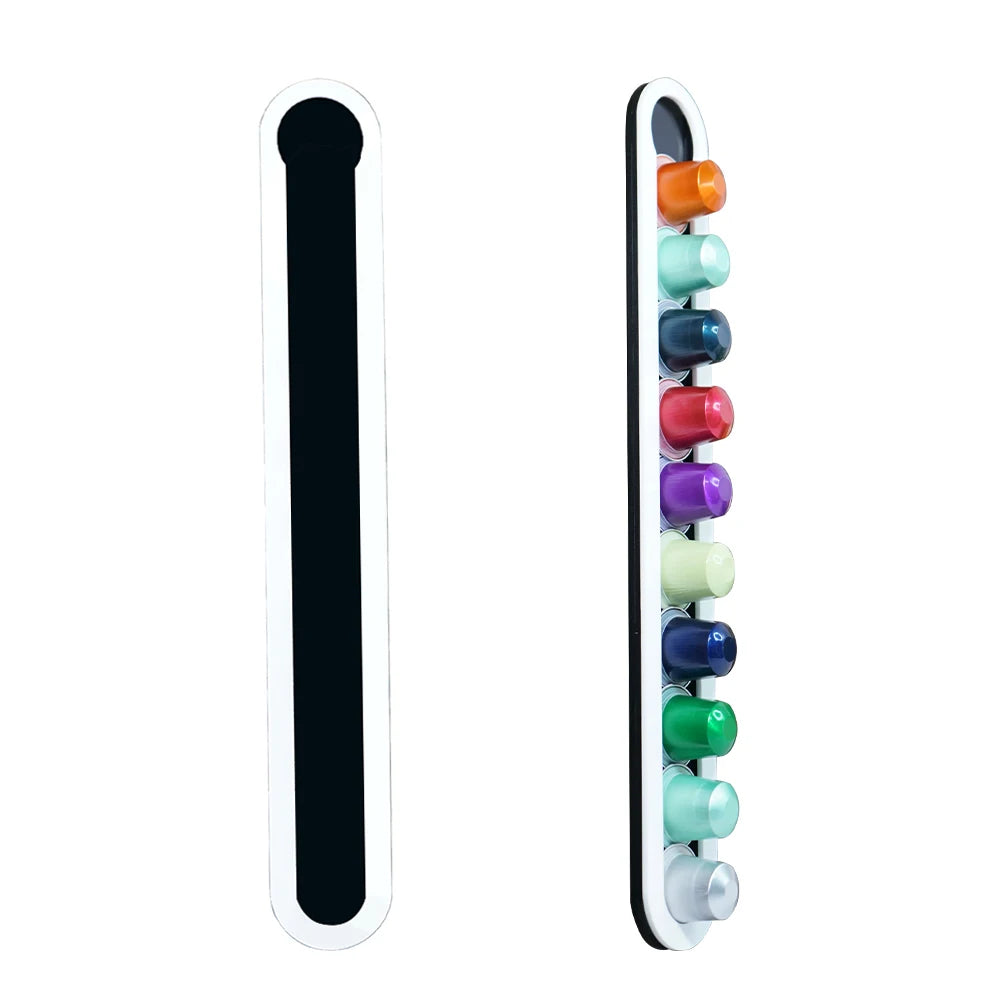 Hot Selling Factory Acrylic Coffee Pod Storage Shelf for NESPResso Original Pods for Coffee Station & Capsules Storage