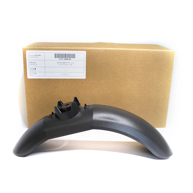 New Image Electric Scooter Mudguard Original Front Fender for Max G30 Electric Scooter Repair Spare Parts Accessories