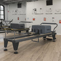 Durable Home Fitness Yoga Gear Low Price Aluminium Alloy Core Pilates Reformer for Bed Pilates Practice