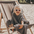 Lucky Fashion Boys Girls Anti Blue Light Eyewear Children Sun Glasses Kids Round Shades Sunglasses