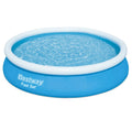 Bestway 57274 Fast Set Inflatable Pool Set Round Above Ground Pool Portable Swimming Pools 3.66 m X 76 cm