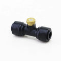 Nozzle Manufacturers 0.2mm 0.3mm 0.4mm 0.5mm 0.6mm 0.8mm Orifice Brass Hose Water Mist Nozzle Plastic With Tee Connector