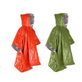 Outdoor Waterproof Survival Blanket Disposable Emergency Poncho in Bulk for Camping Gear