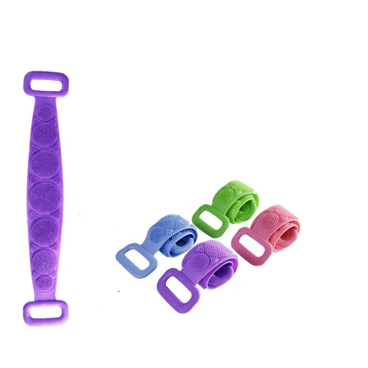 Hot Sell New Style Silica Gel Bath Massage Brush Waterproof Anti-Odor Anti-Slip Durable